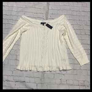 NWT Lane Bryant Cable Knit Sweater. Size 18/20